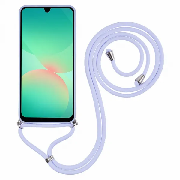 ROPE Kryt so šnúrkou Samsung Galaxy A17 / A17 5G fialový