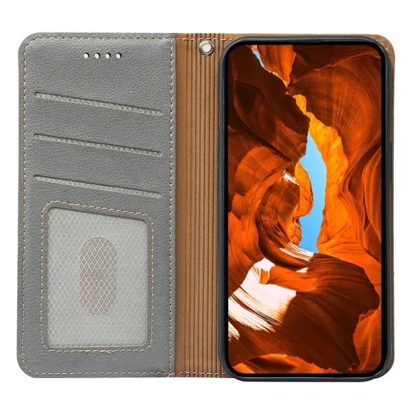 MAGNETIC Zaklápací kryt pre T Phone 3 šedý