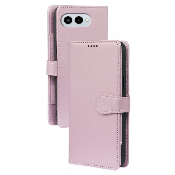 VELDO Peňaženkové puzdro pre T Phone 3 ružové