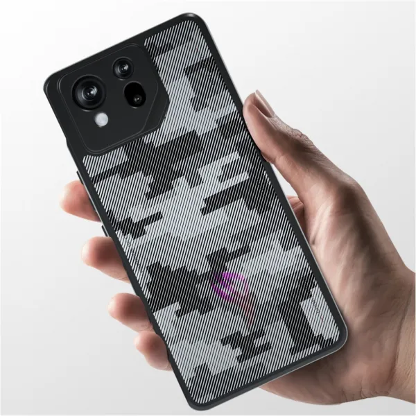 IBMRS Ochranný obal pre Asus ROG Phone 8 TRANSPARENT BLACK