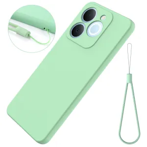 RUBBER Ochranný obal pre Realme Note 70T zelený
