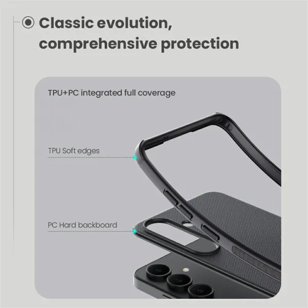 Nillkin Super Frosted PRO Magnetic Samsung Galaxy S25 FE Black