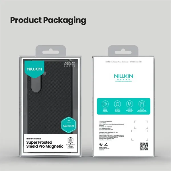 Nillkin Super Frosted PRO Magnetic Samsung Galaxy S25 FE Black