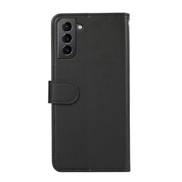 ABEEL DELICATE Peňaženkový obal Samsung Galaxy S21 5G čierny