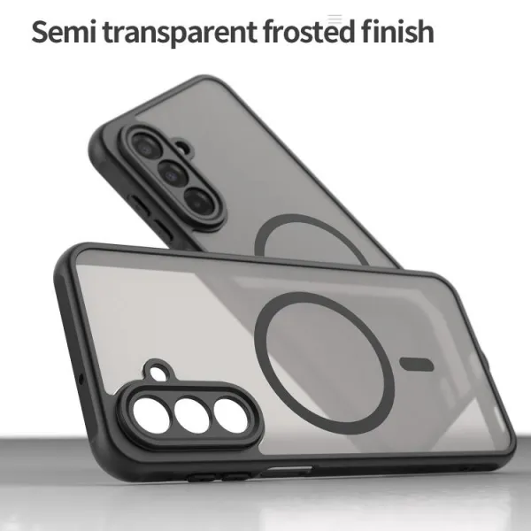 FANDUN MAGSAFE Ochranný kryt pre Samsung Galaxy A17 / A17 5G čierny