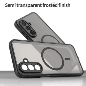 FANDUN MAGSAFE Ochranný kryt pre Samsung Galaxy A17 / A17 5G čierny