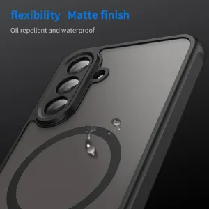 FANDUN MAGSAFE Ochranný kryt pre Samsung Galaxy A17 / A17 5G čierny