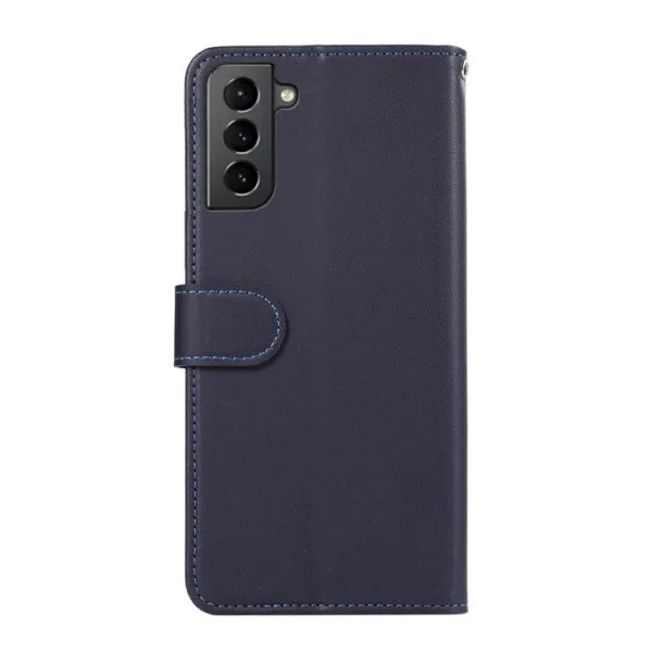 ABEEL DELICATE Peňaženkový obal Samsung Galaxy S21 5G modrý