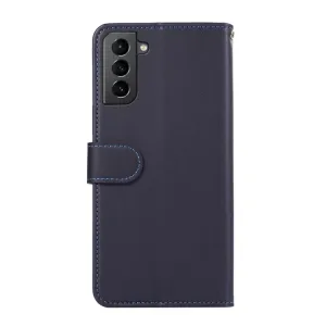 ABEEL DELICATE Peňaženkový obal Samsung Galaxy S21 5G modrý