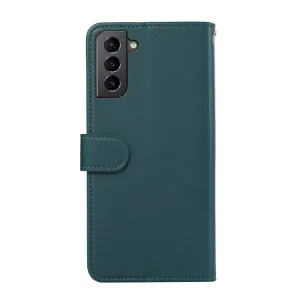 ABEEL DELICATE Peňaženkový obal Samsung Galaxy S21 5G zelený