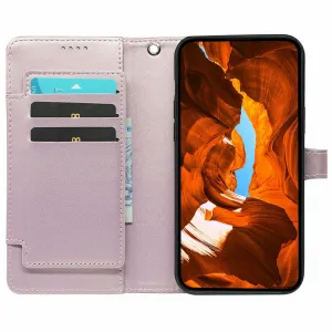 VELDO Peňaženkové puzdro pre T Phone 3 ružové
