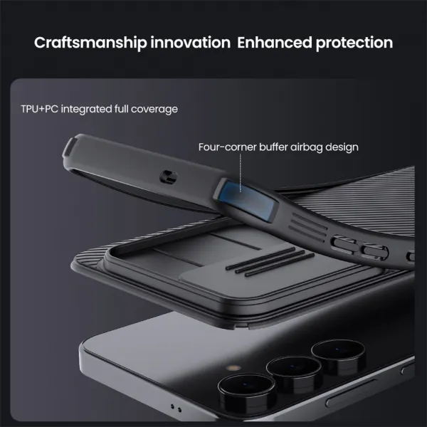 NILLKIN CAMSHIELD PRO MAGSAFE Kryt pre Samsung Galaxy S25 FE čierny