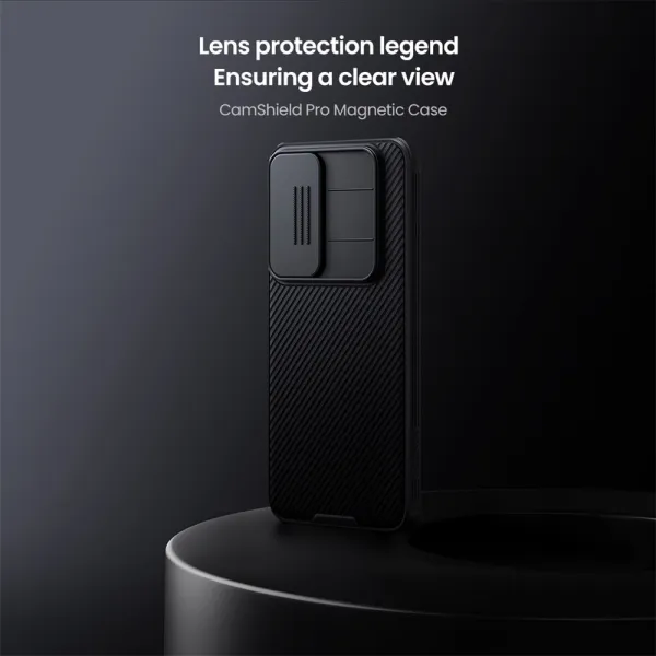 NILLKIN CAMSHIELD PRO MAGSAFE Kryt pre Samsung Galaxy S25 FE čierny