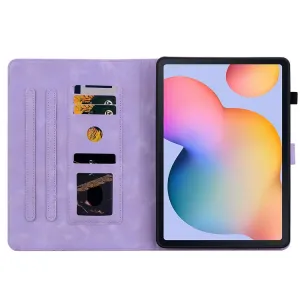 ART LILY Zaklápacie puzdro pre Samsung Galaxy Tab S6 Lite 2024 / S6 Lite 2022 / S6 Lite fialové
