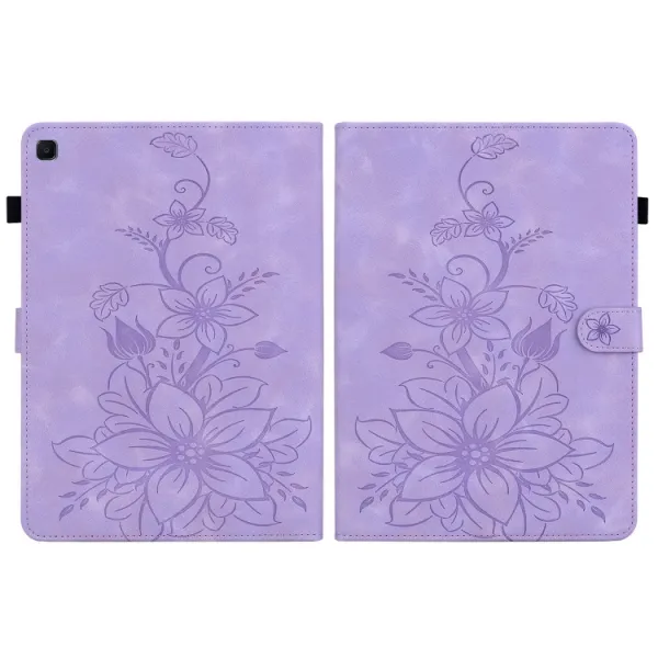 ART LILY Zaklápacie puzdro pre Samsung Galaxy Tab S6 Lite 2024 / S6 Lite 2022 / S6 Lite fialové