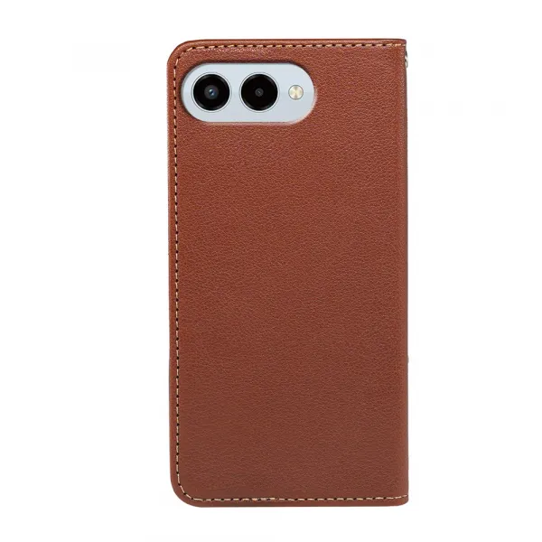 MAGNETIC Zaklápací kryt pre T Phone 3 hnedý
