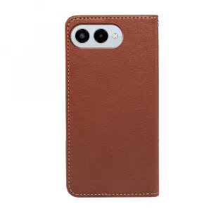 MAGNETIC Zaklápací kryt pre T Phone 3 hnedý