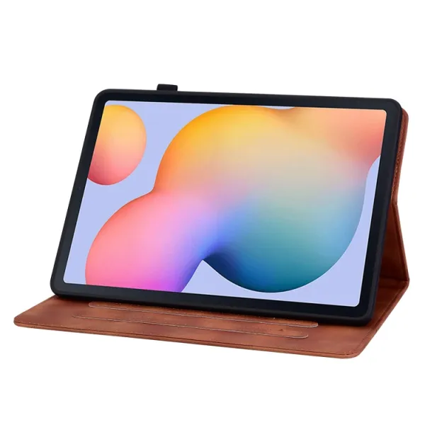ART LILY Zaklápacie puzdro pre Samsung Galaxy Tab S6 Lite 2024 / S6 Lite 2022 / S6 Lite hnedé