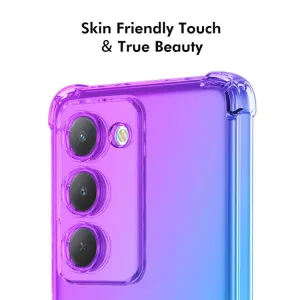 ENKAY GRADIENT Ochranný obal pre Xiaomi Redmi 15 / Redmi 15 5G BLUE-PINK