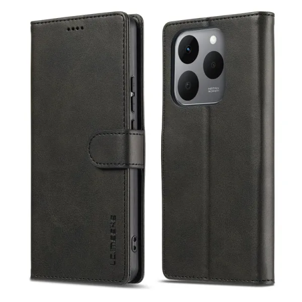 IMEEKE Peňaženkový obal pre Xiaomi 15T čierny