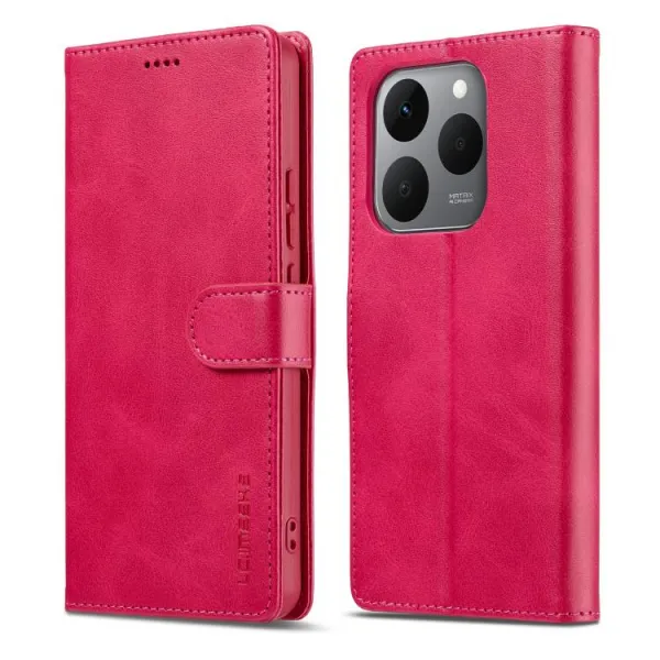 IMEEKE Peňaženkový obal pre Xiaomi 15T ružový