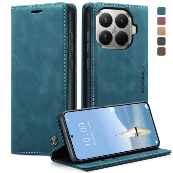 CASEME Peňaženkový obal pre Xiaomi 15T Pro modrý