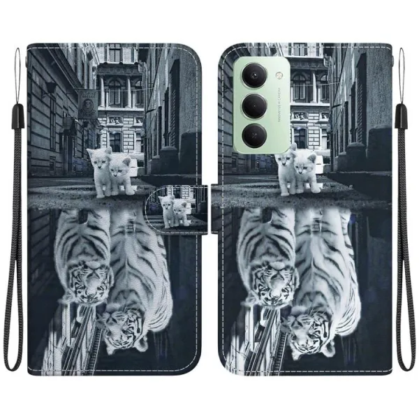 ART Peňaženkový kryt pre Xiaomi Redmi 15 / Redmi 15 5G TIGER
