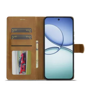 IMEEKE Peňaženkový obal pre Xiaomi 15T svetlohnedý