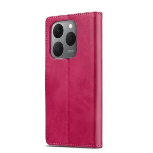 IMEEKE Peňaženkový obal pre Xiaomi 15T ružový