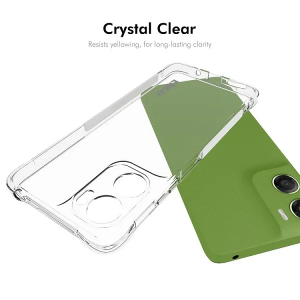ENKAY AIRBAG Extra odolný obal Motorola Moto G06 / G06 Power priehľadný