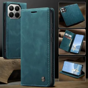 CASEME Peňaženkový obal pre Xiaomi 15T Pro modrý
