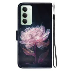 ART Peňaženkový kryt pre Xiaomi Redmi 15 / Redmi 15 5G PURPLE PEONY