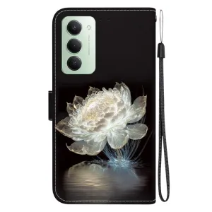 ART Peňaženkový kryt pre Xiaomi Redmi 15 / Redmi 15 5G CRYSTAL PEONY