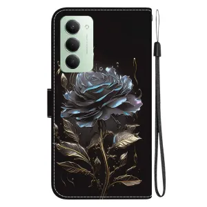 ART Peňaženkový kryt pre Xiaomi Redmi 15 / Redmi 15 5G BLACK ROSE