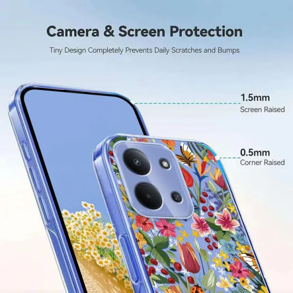 ART TPU Ochranný obal pre Xiaomi Redmi 15C / Redmi 15C 5G LILY