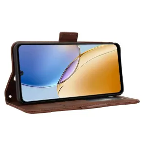 SLOT Peňaženkový obal pre ZTE Blade A56 hnedý