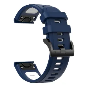 SPORTY Vymeniteľný silikónový remienok Garmin Forerunner 955 BLUE-WHITE