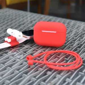 PROTEMIO 3in1 Sada pre ochranu slúchadiel Apple AirPods Pro modro-šedá