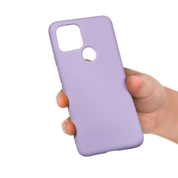 RUBBER Ochranný kryt pre Google Pixel 4a 5G fialový