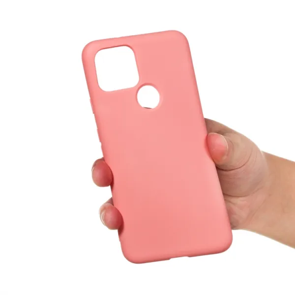 RUBBER Ochranný kryt pre Google Pixel 4a 5G ružový