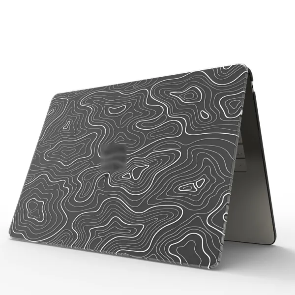 PROTEMIO ART CASE pre MacBook Air 13.6 2025 / 2023 / 2022 WHITE LINE