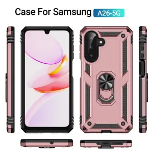 RING Kryt s držiakom pre Samsung Galaxy A17 / A17 5G ružový