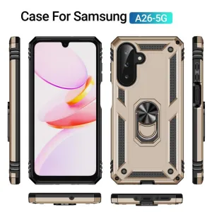 RING Kryt s držiakom pre Samsung Galaxy A17 / A17 5G zlatý