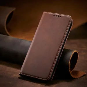 MAGNETIC Zaklápací kryt pre Google Pixel 4a 5G hnedý
