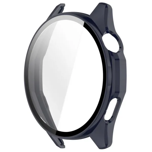 PC FULL COVER Plastový kryt so sklom pre Huawei Watch GT 6 46mm modrý
