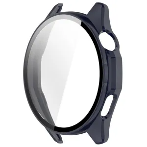 PC FULL COVER Plastový kryt so sklom pre Huawei Watch GT 6 46mm modrý