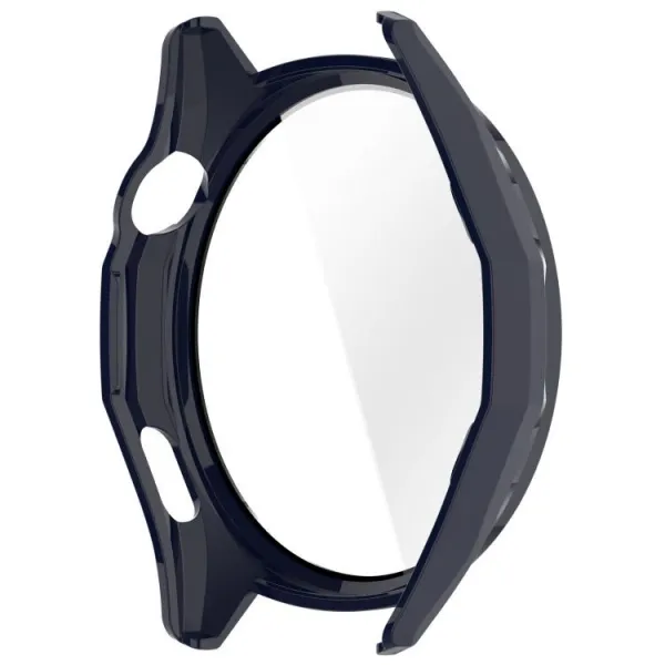 PC FULL COVER Plastový kryt so sklom pre Huawei Watch GT 6 46mm modrý