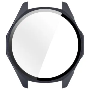 PC FULL COVER Plastový kryt so sklom pre Huawei Watch GT 6 46mm modrý