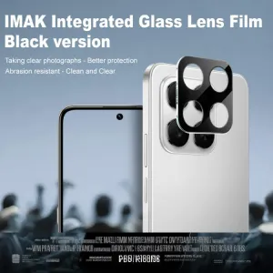 IMAK FULL COVER Sklo pre fotoaparát Honor 400 Smart 5G / Honor X7d BLACK