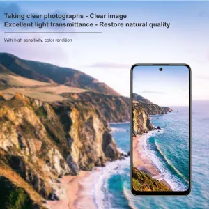 IMAK FULL COVER Sklo pre fotoaparát Honor 400 Smart 5G / Honor X7d BLACK